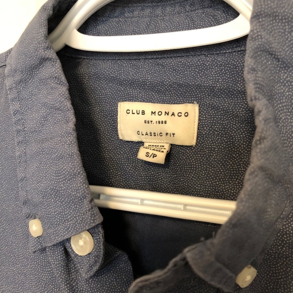 Club Monaco button down shirt - Picture 3 of 3
